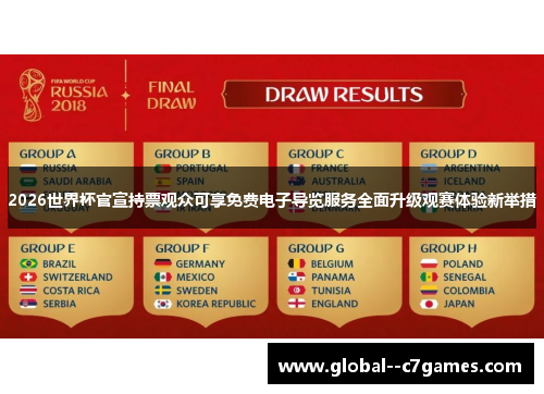 2026世界杯官宣持票观众可享免费电子导览服务全面升级观赛体验新举措